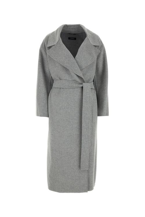 'S Max Mara Light Grey Wool...