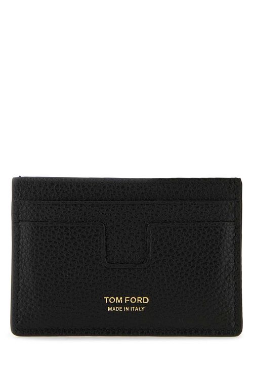 Tom Ford Black Leather Card...