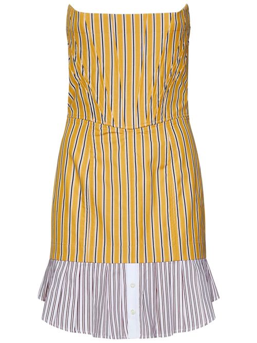 Dsquared2 Striped Corset Dress