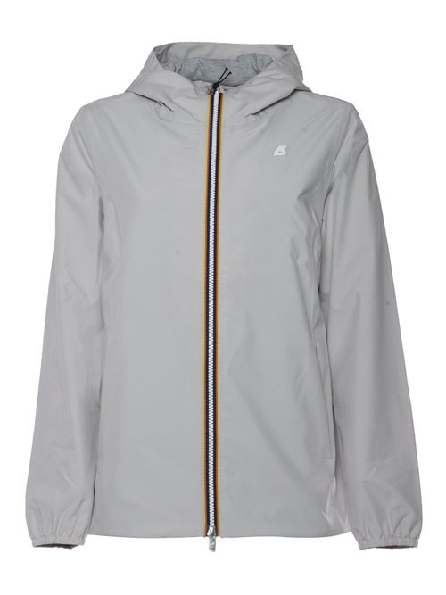 K-Way Gray Marguerite Jacket