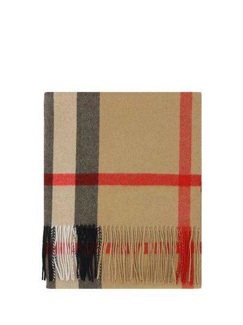 Burberry Wide Scarf In Beige...