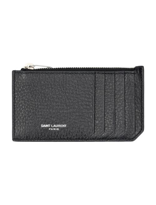 Saint Laurent Zip Card Case