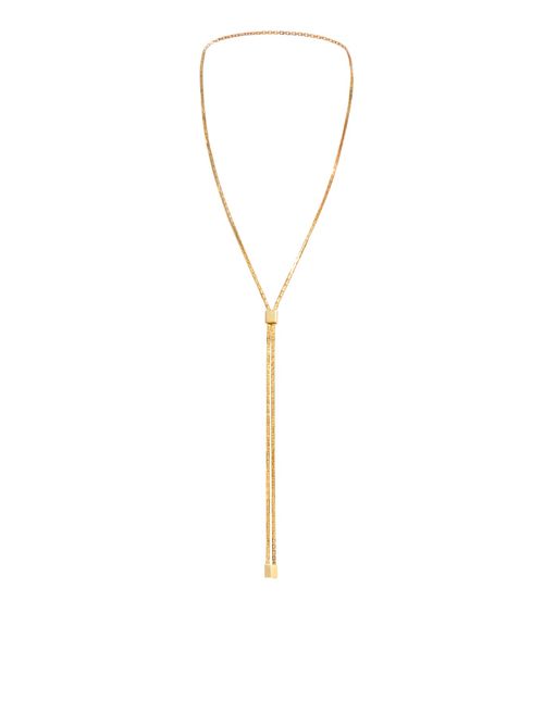 Tom Ford Brass Lariat Necklace