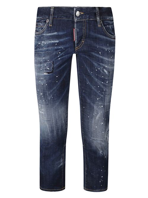 Dsquared2 Fitted Cropped Jeans