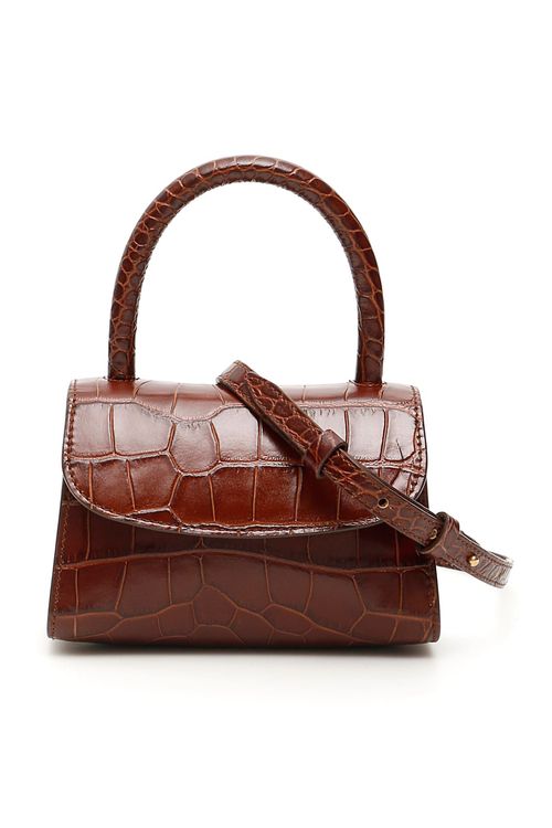 Women's Crocodile Print Mini Bag by By Far