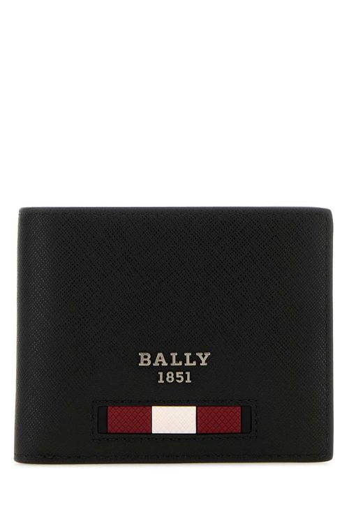 Bally Black Leather Bevye...