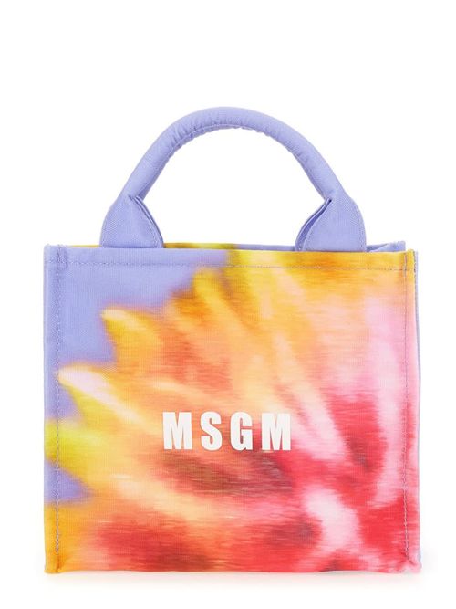 Msgm Small Tote Bag With...