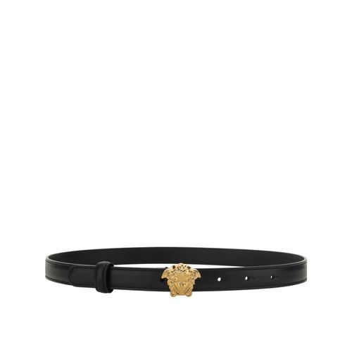 Versace La Medusa Leather Belt