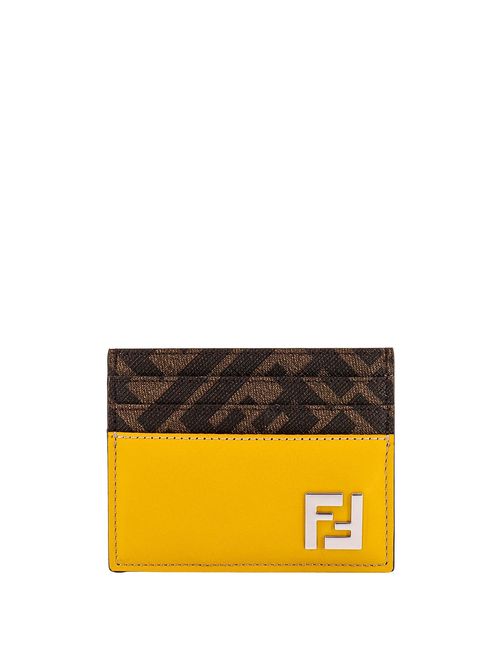 Fendi Ff Logo Card Holder