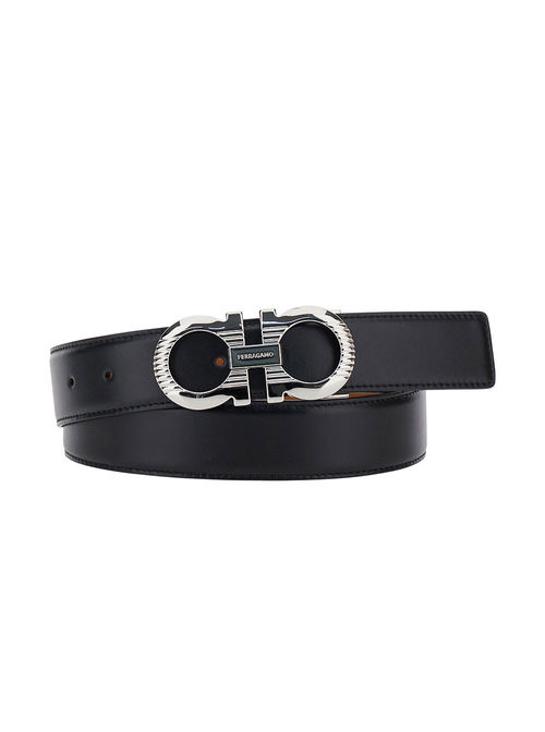 Ferragamo Black Belt With...