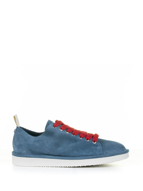 Panchic Sneaker In Blue Suede