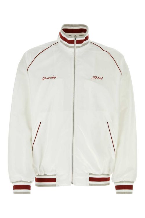 Givenchy White Nylon Bomber...