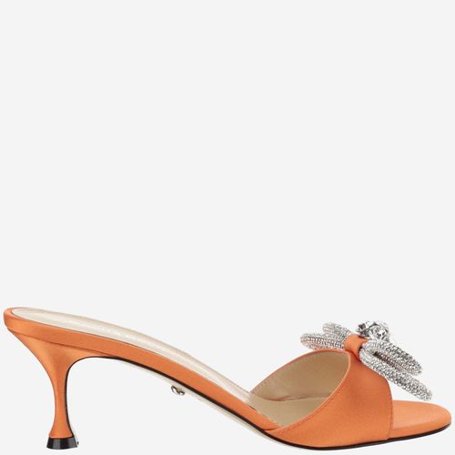 Mach & Mach Silk Satin Mules...