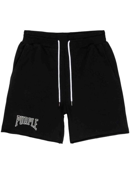 Purple Brand Shorts Black