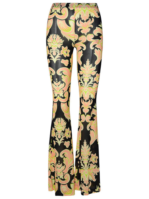 Etro Black Viscose Trousers