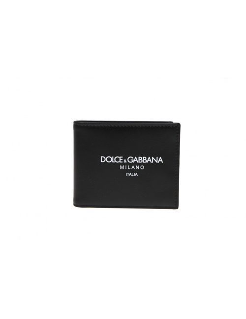 Dolce & Gabbana Black Leather...