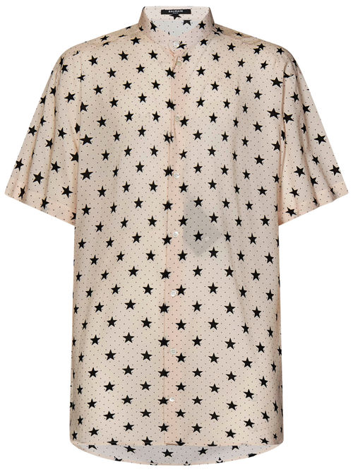 Balmain Star Print Shirt