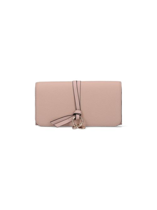 Chloé Nude Alphabet Wallet