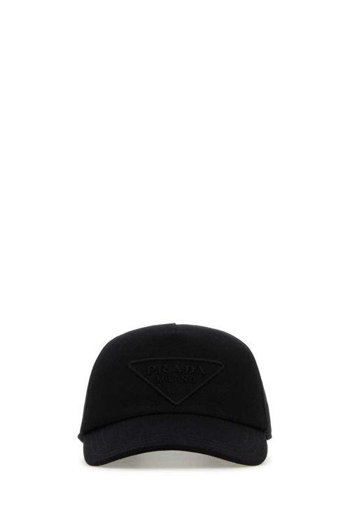 Prada Black Cotton Baseball...