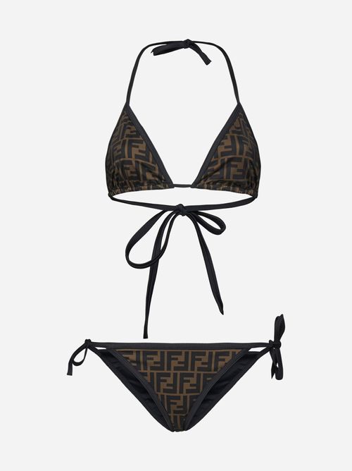 Fendi Ff Print Bikini