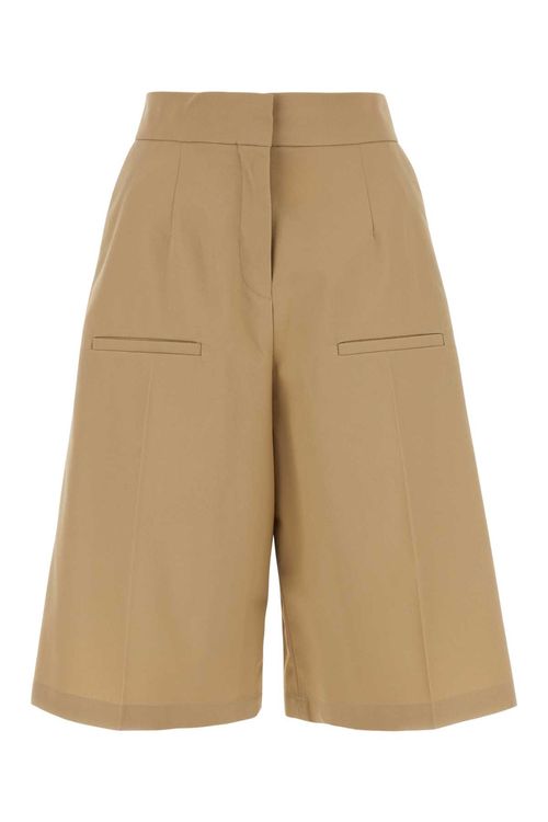 Loewe Beige Cotton Bermuda...