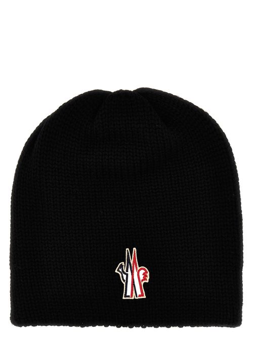 Moncler Grenoble Logo Beanie