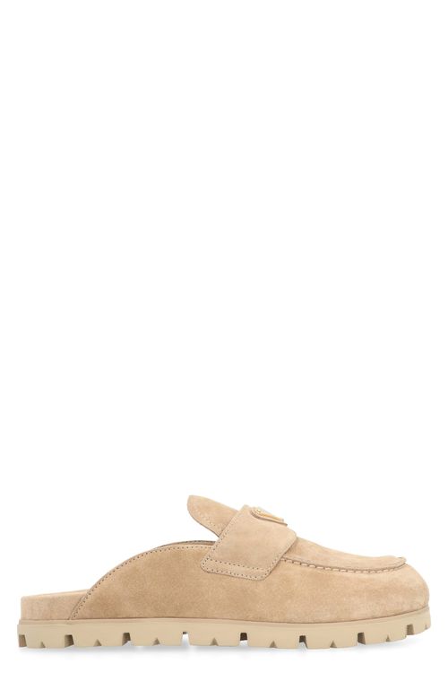 Prada Suede Mules