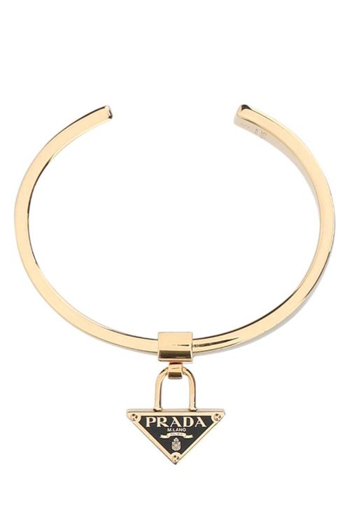 Prada Enamelled Metal Bracelet