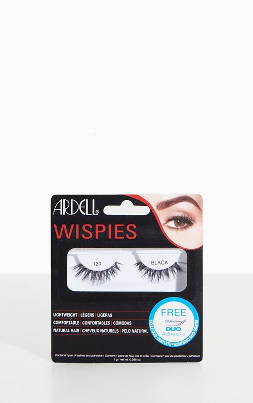 Ardell Wispies 120 False Eyelashes, Black