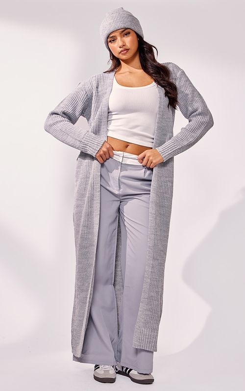 Light Grey Maxi Knitted...