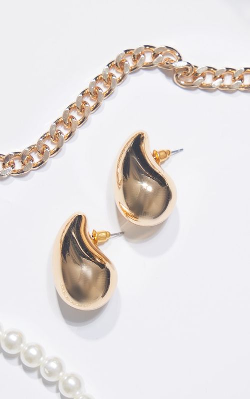 Gold Tear Drop Mini Statement...