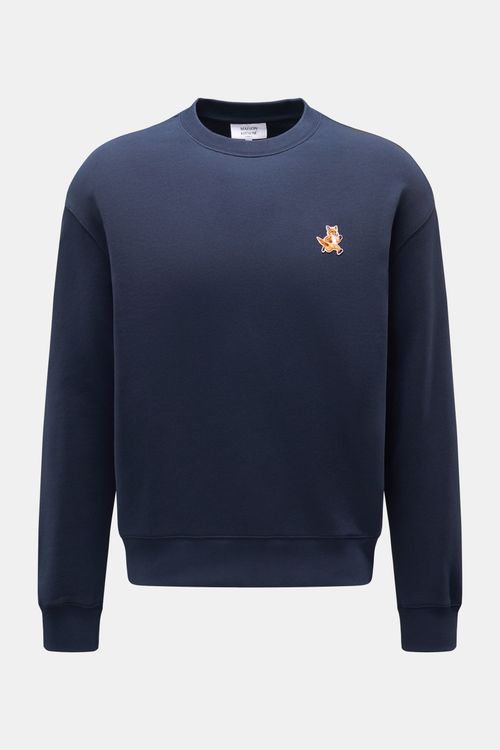 Maison Kitsuné - Herren - Sweatshirt dunkelblau