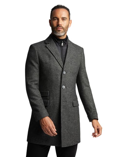 Jeff Banks Charcoal Coat 40R...