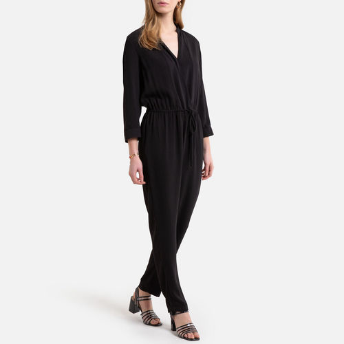 V-Neck Jumpsuit