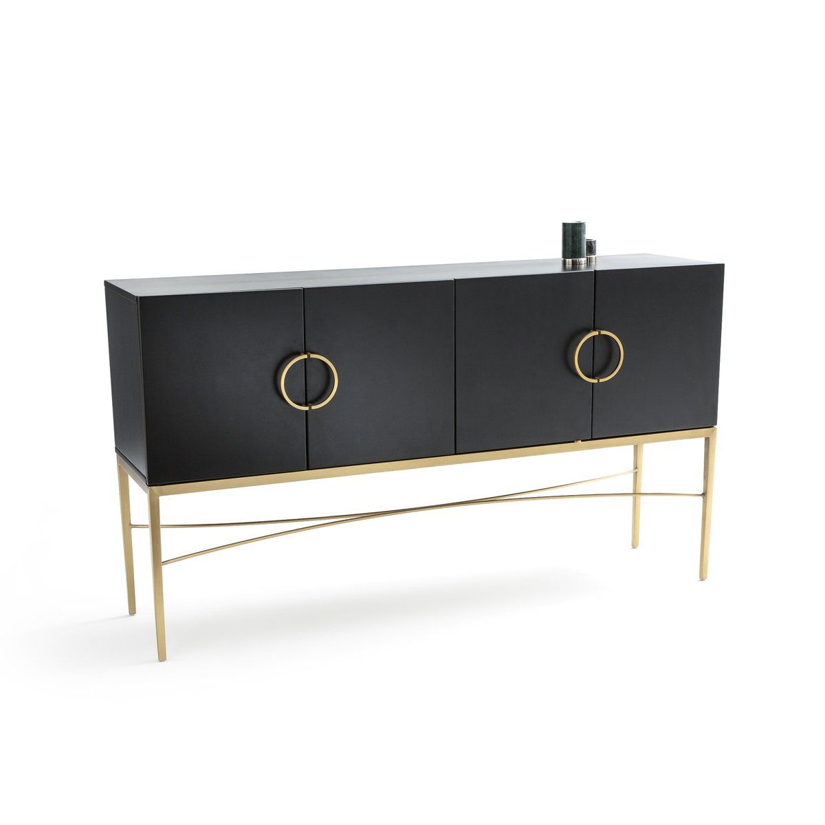 SHODAN 4 Door Art Deco Sideboard | £925 Plato Scandi Style 4 Door Sideboard
