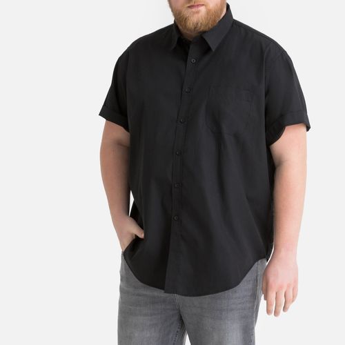 Short-Sleeved Straight Shirt