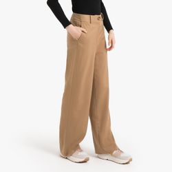 Wide Leg Trousers, Length 30"