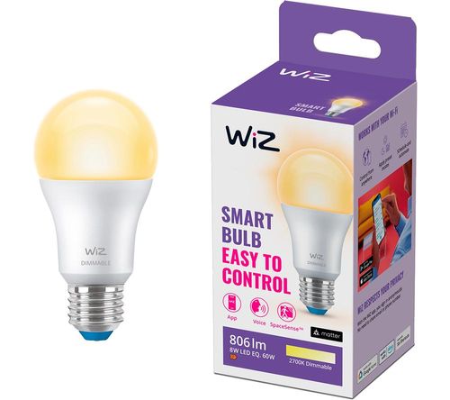 WIZ A60 Dimmable Warm White...