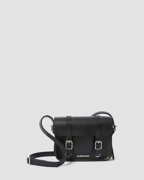 Dr. Martens AB098001 7 inch LEATHER SATCHEL Shoulder Crossbody Bag