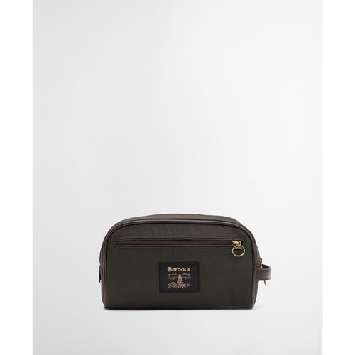 Barbour Men's Wax Wash Bag