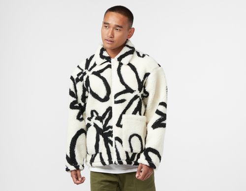 Obey Portions Sherpa Jacket,...