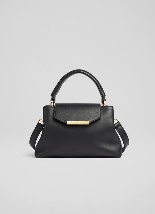 Mini Harbour Black Leather...