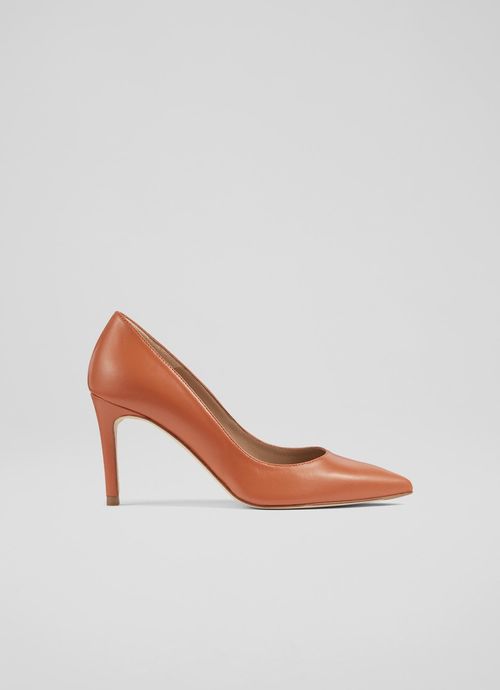 Floret Orange Leather Pointed...