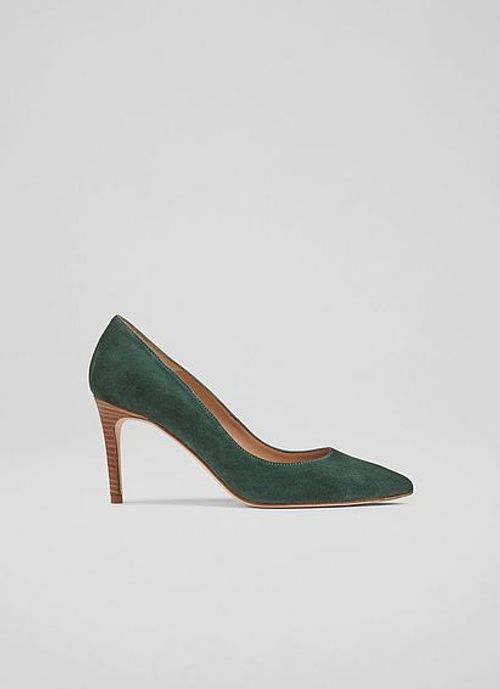 Floret Forest Green Suede...