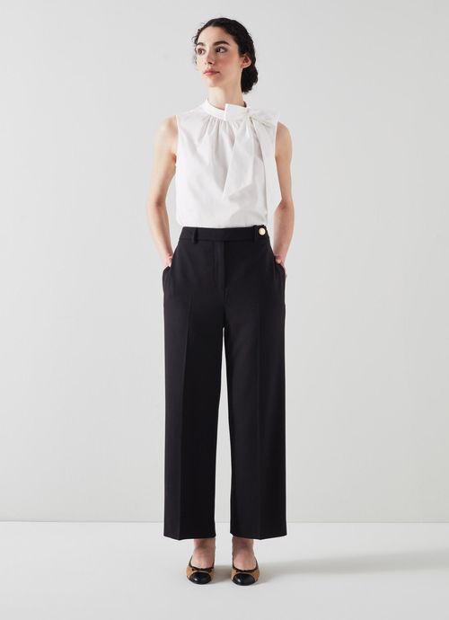 Bibi Black Tailored Trousers,...