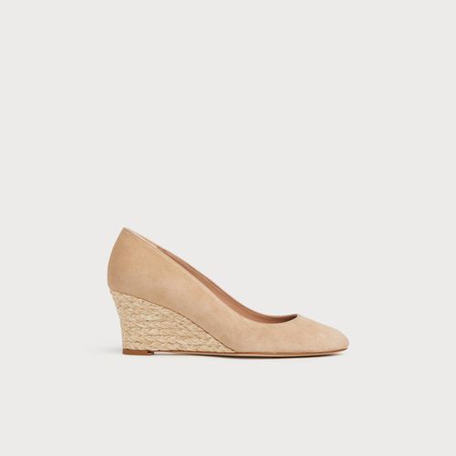 Eevi Beige Suede Espadrille...