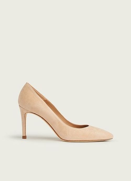 Floret Beige Suede Pointed...