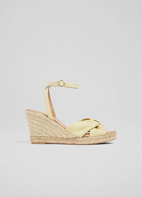 Angela Lemon Suede Espadrille...