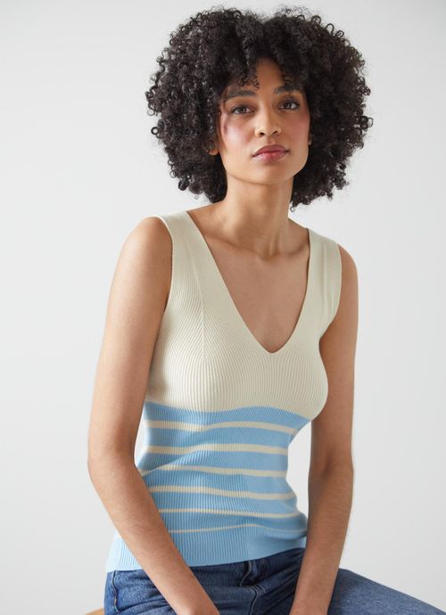 Azul Striped Cotton and ...