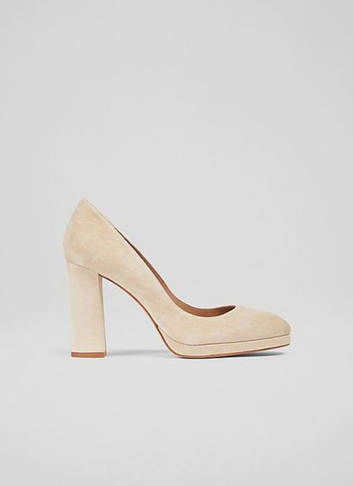 Serenity Camel Suede Platform...